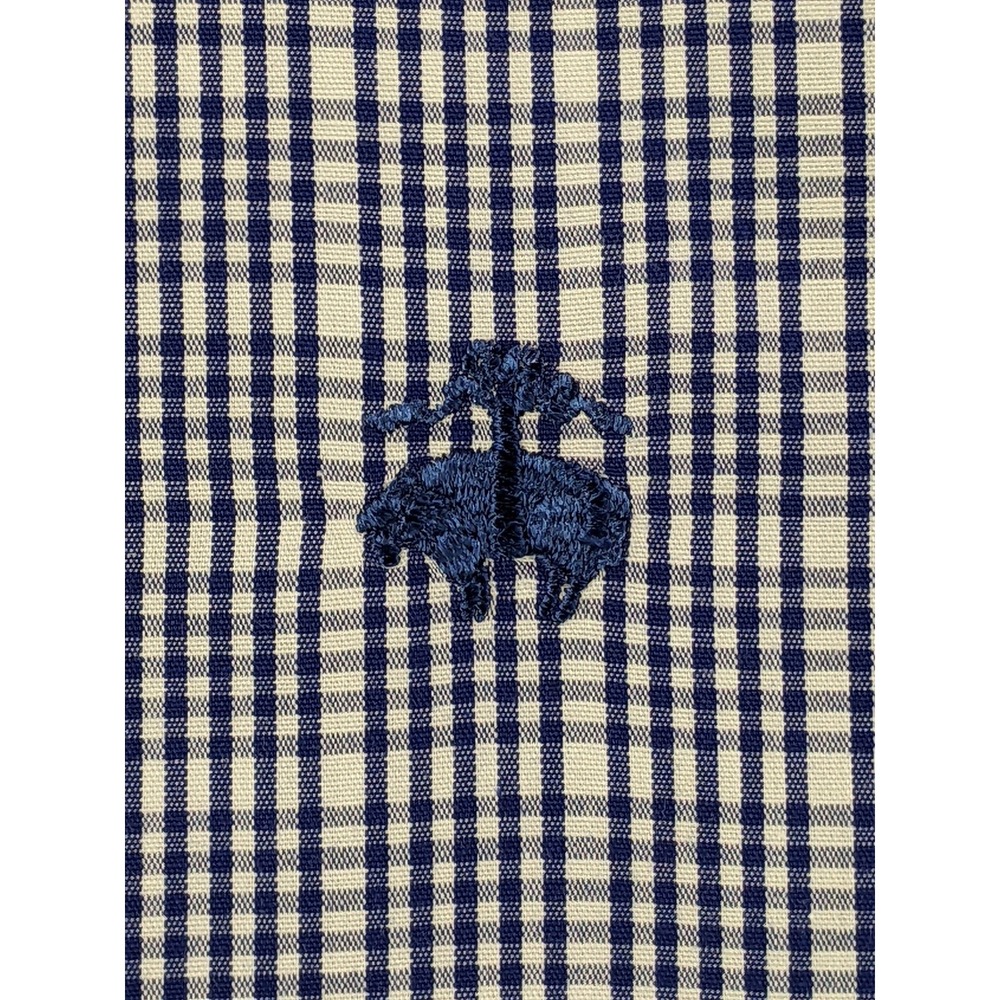 Brooks Brothers Mens XL Blue Gingham Checkered Button Down Long Sleeve Shirt - Picture 8 of 10